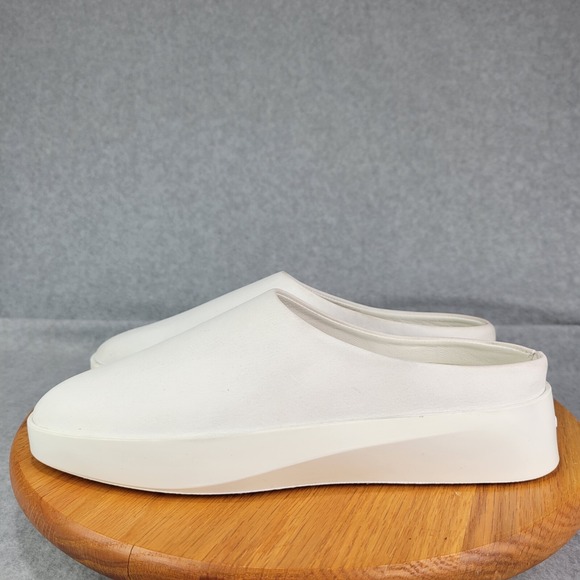 Wolf & Shepherd Cruise Mule Slip On Shoes Unisex 7.5 Men Women 9 White Flats‎ Loafers & Slip-Ons